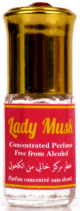 Parfum concentre sans alcool Musc d'Or "Lady Musk" (3 ml) - Pour femmes