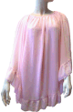Top de type poncho pour femme - Taille standard - Couleur rose