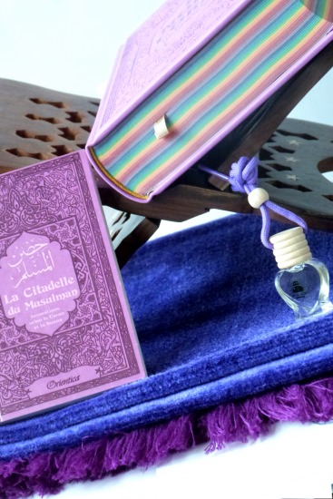Coffret/Pack Cadeau Musulman Couple/Mariage (Rose/Bleu) : Le Noble Coran  avec couleurs Arc-en-ciel (Rainbow), La Citadelle du - Amelis