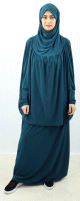 Jilbab Sport ample deux pieces (Cape + Jupe) pour femme - Marque Best Ummah (Plusieurs couleurs disponibles)