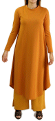 Ensemble femme ample et evase (tunique + pantalon) - Couleur Orange