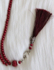 Chapelet "Sebha" de luxe a 99 perles - Couleur bordeaux