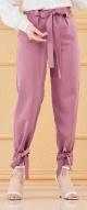 Pantalon femme classique - Couleur lilas
