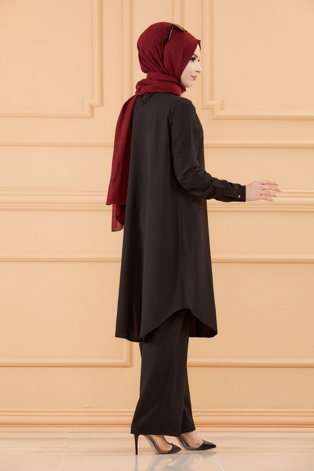 Jogging femme large mastour pour musulmane tunique pantalon large