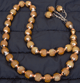 Chapelet "Sebha" a 33 perles (grains) de couleur jaune marbre