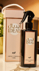 Parfum désodorisant d'ambiance en spray " Ideal" (avec sa boite cadeau) - 500 ml Parfum desodorisant d'ambiance en spray " Ideal" (avec sa boite cadeau) - 500 ml