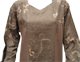 Robe Sara en lin manches longues avec broderie et paillettes (plusieurs couleurs disponibles)